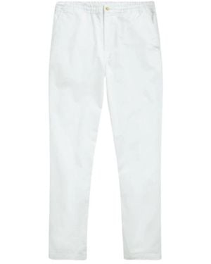 Polo Ralph Lauren Slim-Fit Trousers - White
