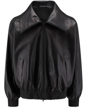 Balenciaga Bomber Jackets - Black