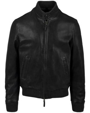 The Jack Leathers Leather Jackets - Black