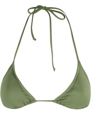 MC2 Saint Barth Militair Groene Triangel Bikini Top