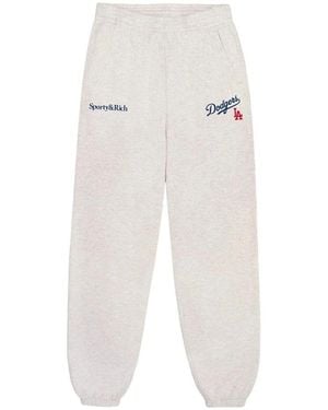 Sporty & Rich Joggers - White