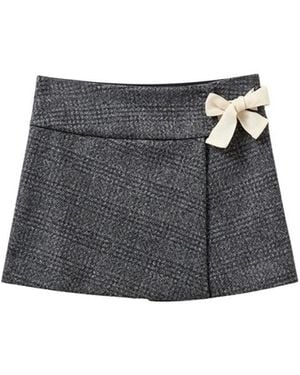 THE GARMENT Brad Mini Rok - Grijs