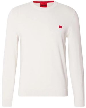 BOSS San Cassius-C1 Pullover - Weiß