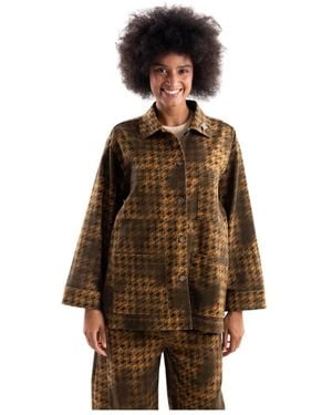 Brand Unique Shirt Jacket - Bruin