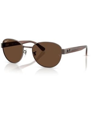 Ray-Ban Chromance Zonnebrillen - Bruin