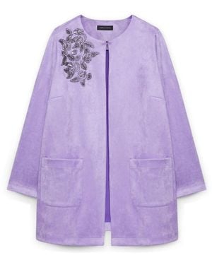 FIORELLA RUBINO Light Jackets - Viola