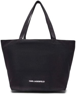 Karl Lagerfeld Tote Bags - Negro