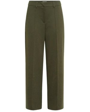Ichi Wide Trousers - Verde