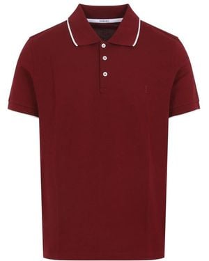 Saint Laurent Polo Shirts - Red