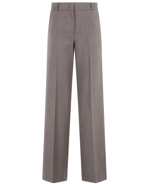 Kiltie Wide Trousers - Grijs