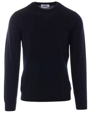 Alpha Studio Round-Neck Knitwear - Azul