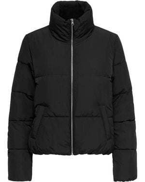 Jacqueline De Yong Newerica Kurze Steppjacke - Schwarz
