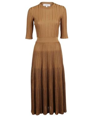 CASASOLA Midi Dresses - Brown