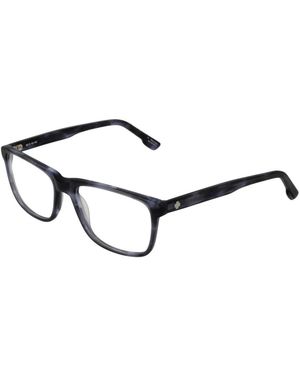 Spy Accessoires ,Blauw ,Blauwe Vierkante Optische Monturen Met Demo Glazen - Zwart