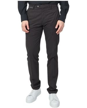 Bugatti Slim-Fit Trousers - Nero