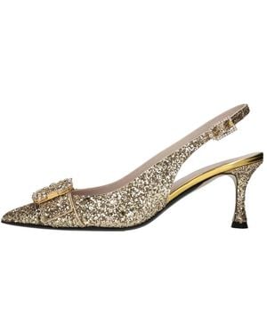 N°21 Court Shoes - Natural