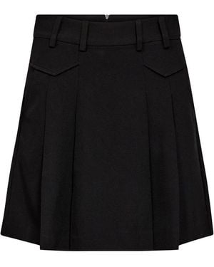co'couture Short Skirts - Black