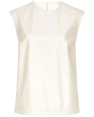 Loulou de Saison Sleeveless Tops - Blanco