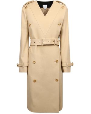 Burberry Trench Coats - Natural