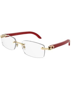 Cartier Glasses - Red