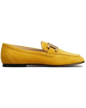 Tod's Mocassino Kate in Pelle Scamosciata - Giallo