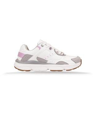 Iceberg Schoenen ,Wit ,Leer Low-Top Leren Sneakers