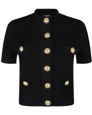 Balmain Cardigans - Black