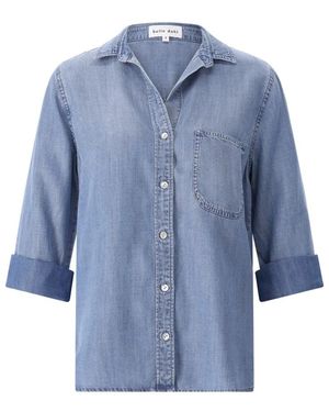 Bella Dahl Denim Hemden - Blauw