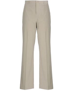 BRIGLIA Wide Trousers - Grey