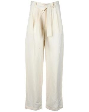 Woolrich Wide Trousers - Natural