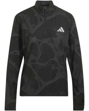 adidas Fitness ,Zwart ,Polyester Adi 365 Climawarm+ Half-Zip