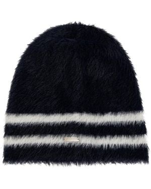DSquared² Logo Beanie - Blau