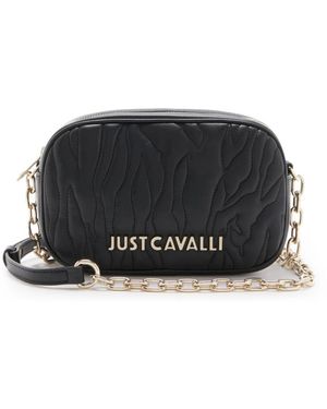 Just Cavalli Cross Body Bags - Black