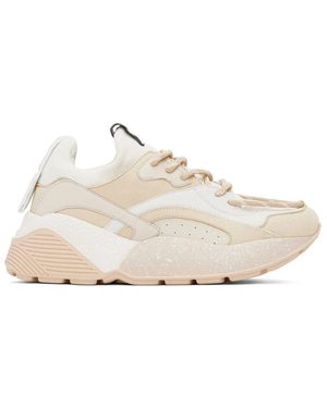 Stella McCartney Gelbe Sneakers Mit Mandelzehen - Weiß