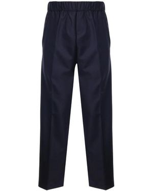 Giuliano Galiano Straight Trousers - Blue