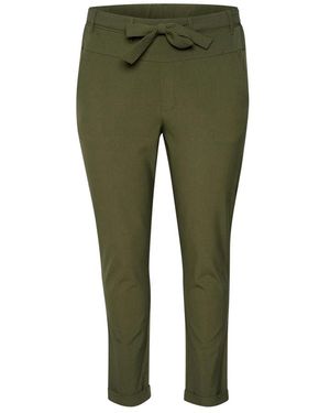 Kaffe Slim-Fit Trousers - Verde