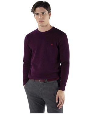 Harmont & Blaine Round-Neck Knitwear - Purple