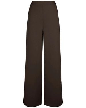Bomboogie Wide Trousers - Marrón
