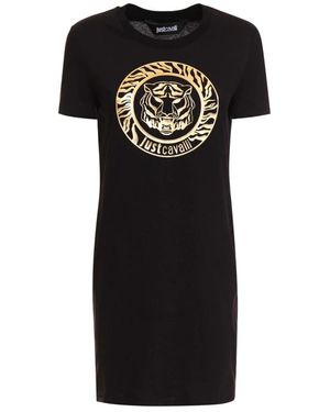 Just Cavalli Short Dresses - Black