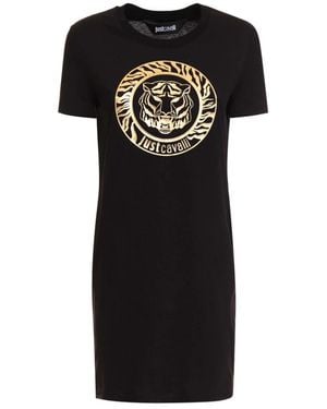 Just Cavalli Short Dresses - Black