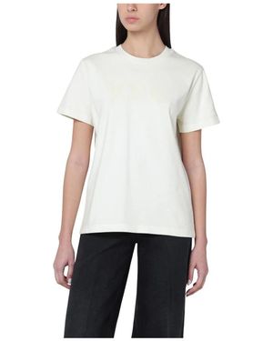 A.P.C. Tops ,Wit ,Katoen Standard Grand Vpc T-Shirt