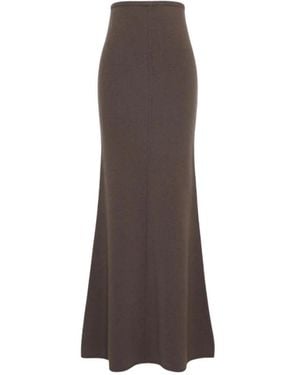 Max Mara Maxi Rokken - Bruin