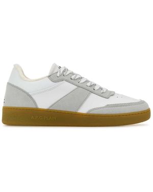 A.P.C. Plain Sneakers - Weiß