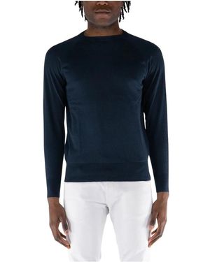 People Of Shibuya Round-Neck Knitwear - Blauw
