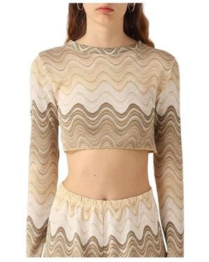 MC2 Saint Barth Round-Neck Knitwear - Neutro