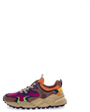 Flower Mountain Sneakers - Pink