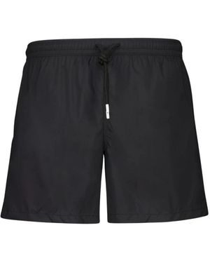 Fedeli Schwarze Madeira Badeshorts