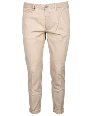 40weft Slim-Fit Trousers - Natural