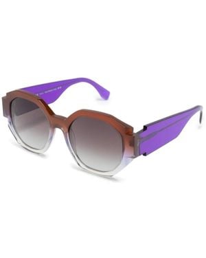 Face A Face Sunglasses - Purple
