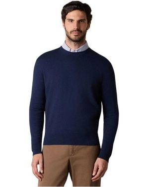 Brooks Brothers Round-Neck Knitwear - Blue
